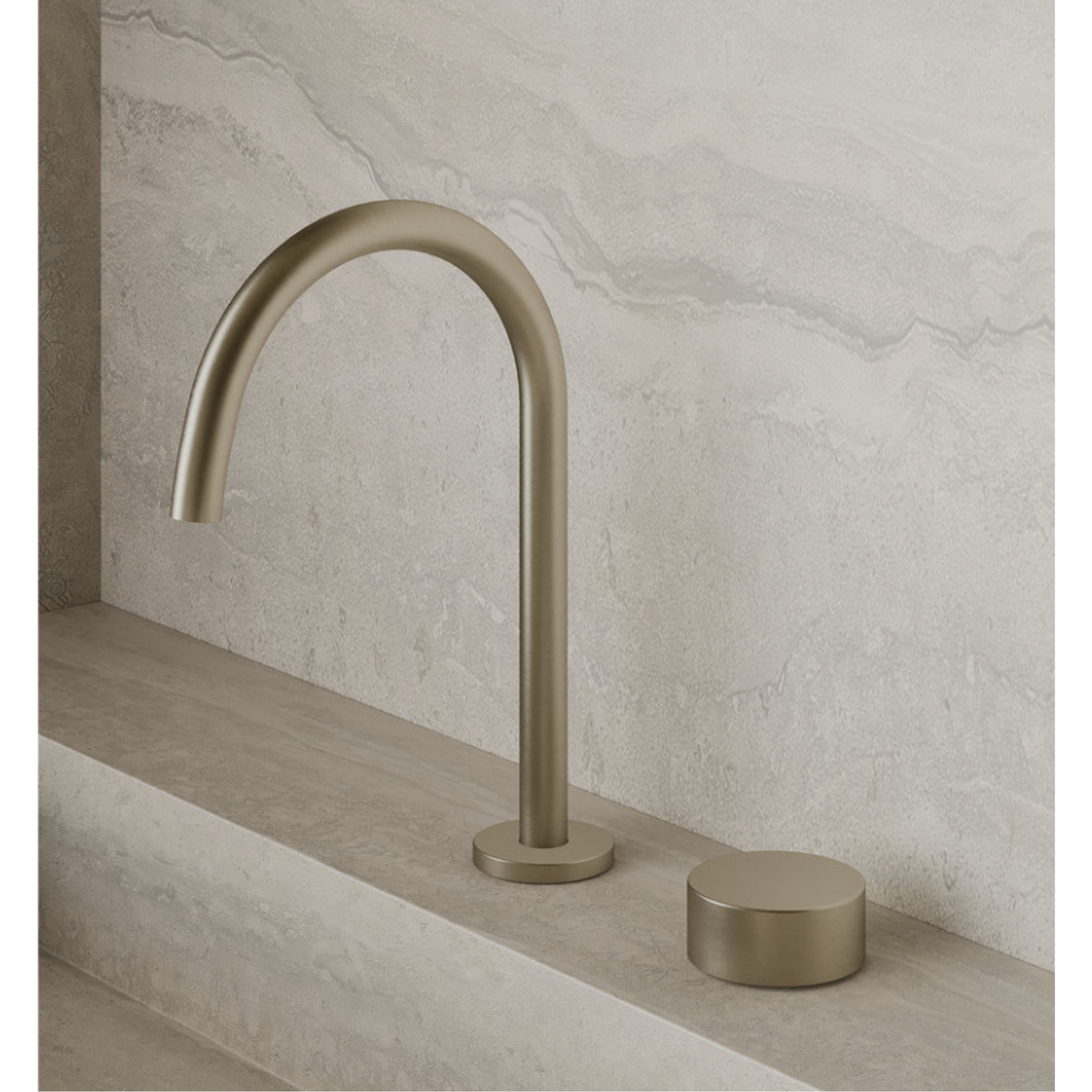ELEMENTO BATH | HIGH ARC COUNTER MOUNTED FAUCET | $930.00 - $1,095.00