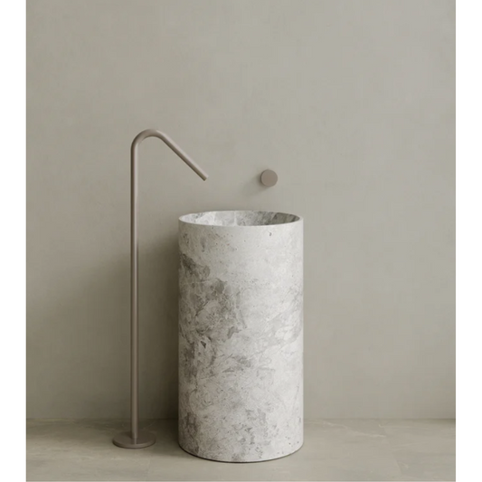 ELEMENTO BATH | ORBITA STONE PEDESTAL SINK | $5,349.30 -  $10,945.00