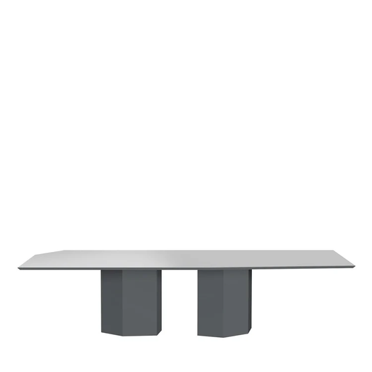 SECOLO | MONITH GLOSSY BLUE DINING TABLE | $13,140