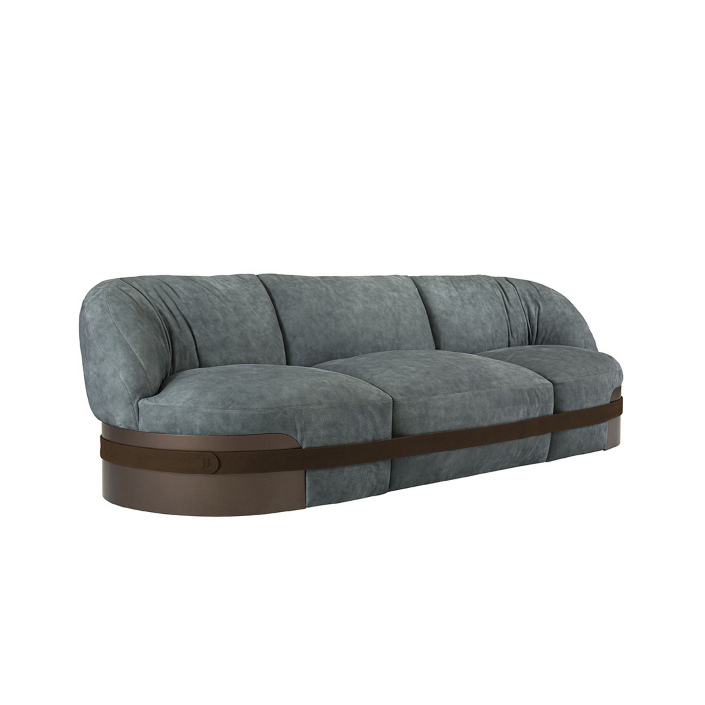 BELT LEATHER 3 SEATER SOFA | $25,750.00