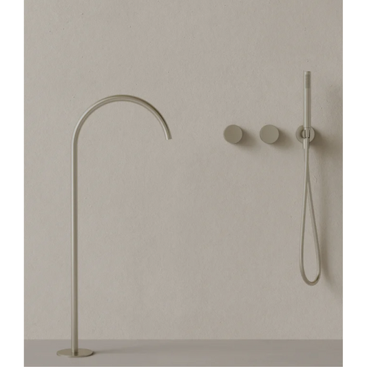 ELEMENTO BATH | ARC FLOOR-MOUNTED BATHTUB FILLER | $2,270.55