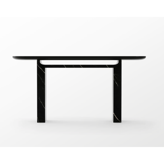 CARACOLE | Sofa & Console Table OVERLAP CONSOLE DARK | $5,090.00