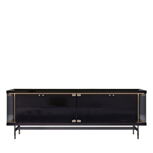 BAMAX | 4-DOOR CHANNELED GLASS SIDEBOARD | $16,164.00