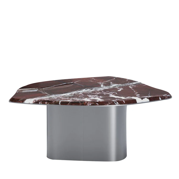 SECOLO | FRAGMENT RED LEVANTO MARBLE COFFEE TABLE | $9,850