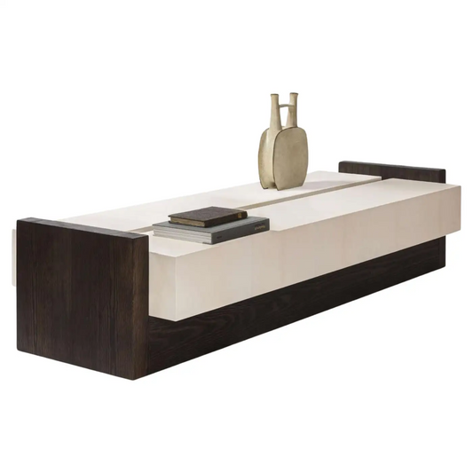 GIOBAGNARA | ATTICA LONG PARCHMENT COFFEE TABLE | $20,655.00