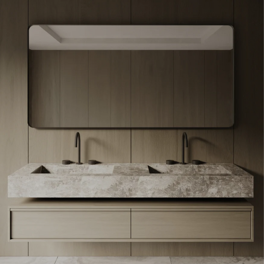 ELEMENTO BATH | 72" x 36" OVERSIZED METAL FRAME MIRROR | $485.00