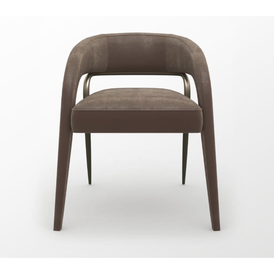 CARACOLE | GAZELLE DINING CHAIR - MINK | $2,545.00