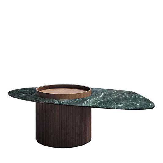 BAMAX | ST. DENIS SHINY EARTHENWARE COFFEE TABLE | $4,680.00