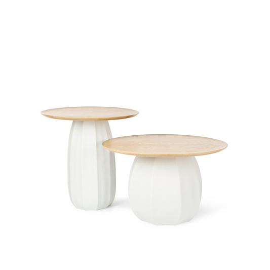 GUAXS KOONAM SIDE TABLE In Opal White - $1,580.00 - $1,778.00