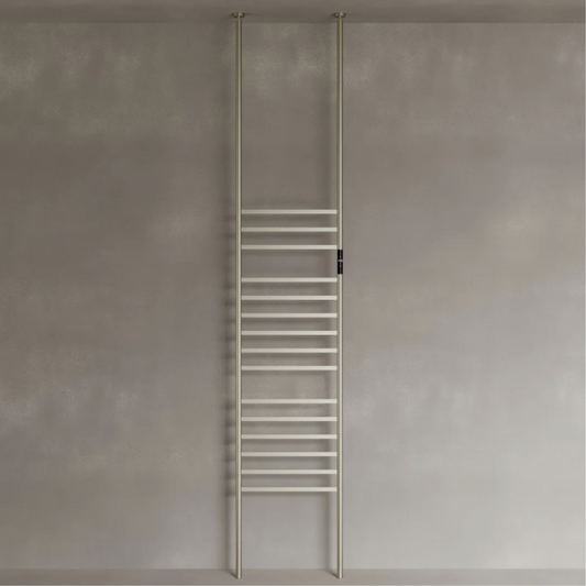 ELEMENTO BATH | FLOOR-TO-CEILING 15 ROD HEATED TOWEL RACK | $1,199.48 - $1,407.24