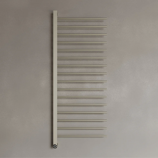 ELEMENTO BATH | WALL-MOUNTED 16 ROD HEATED TOWEL RACK WITH DIGITAL DISPLAY | $1,013.58 - $1,221.35