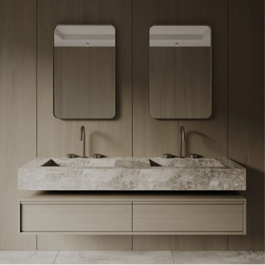 ELEMENTO BATH | 24" x 36" RECTANGULAR METAL FRAME MIRROR | $279.00