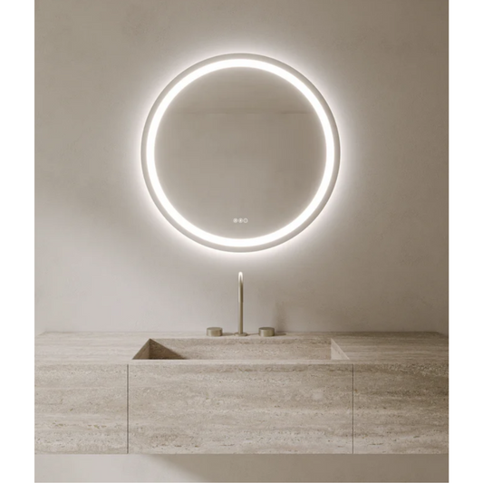 ELEMENTO BATH | 36" ROUNDED LED MIRROR | $379.00