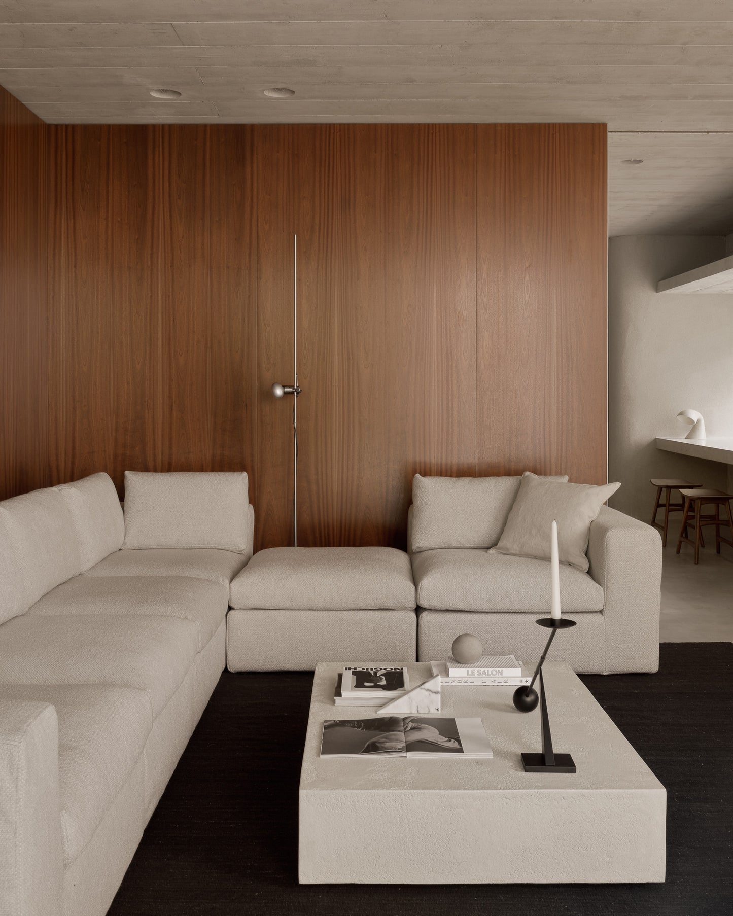 ETHNICRAFT ELEMENTS RECTANGULAR COFFEE TABLE - MICROCEMENT | $1,449.00