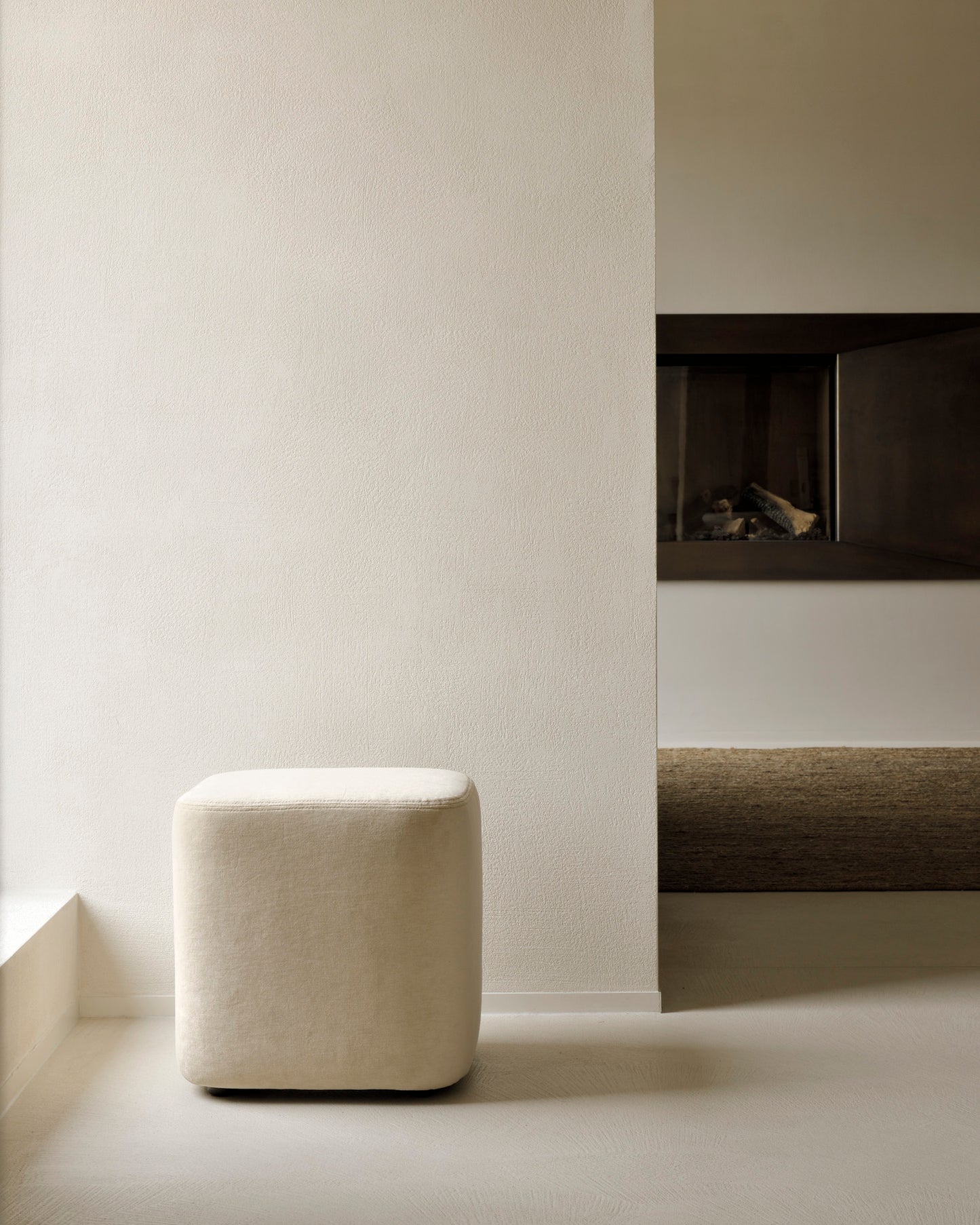 ETHNICRAFT CUBE POUF - SAND | $399.00