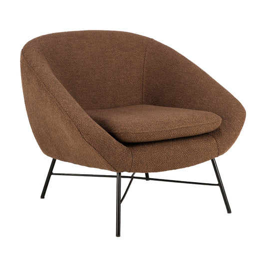 ETHNICRAFT BARROW LOUNGE CHAIR - COPPER | $1,649.00