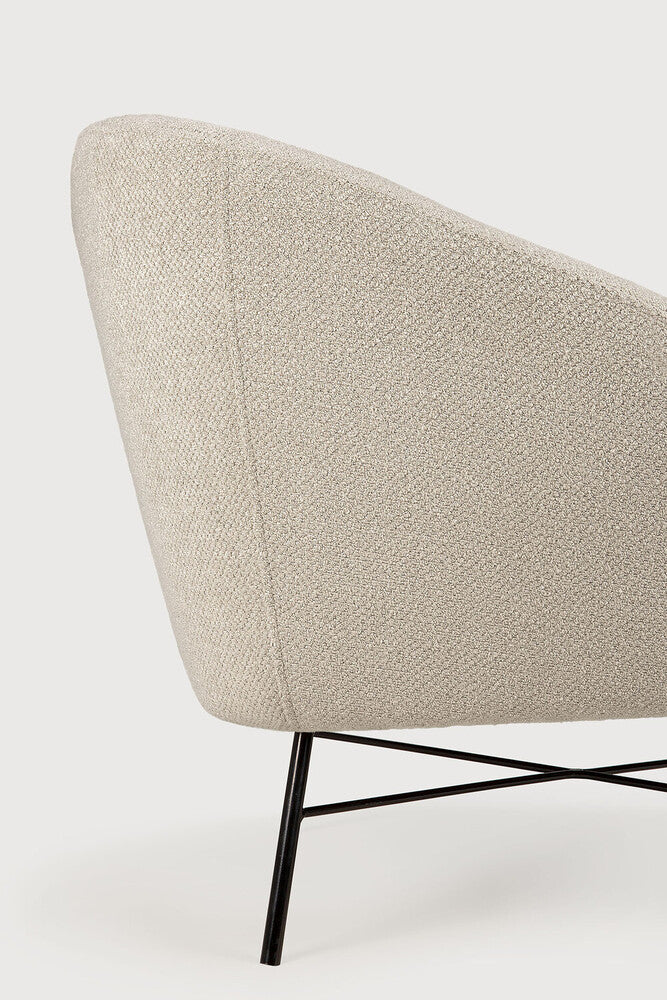 ETHNICRAFT BARROW LOUNGE CHAIR - OFF WHITE | $1,649.00