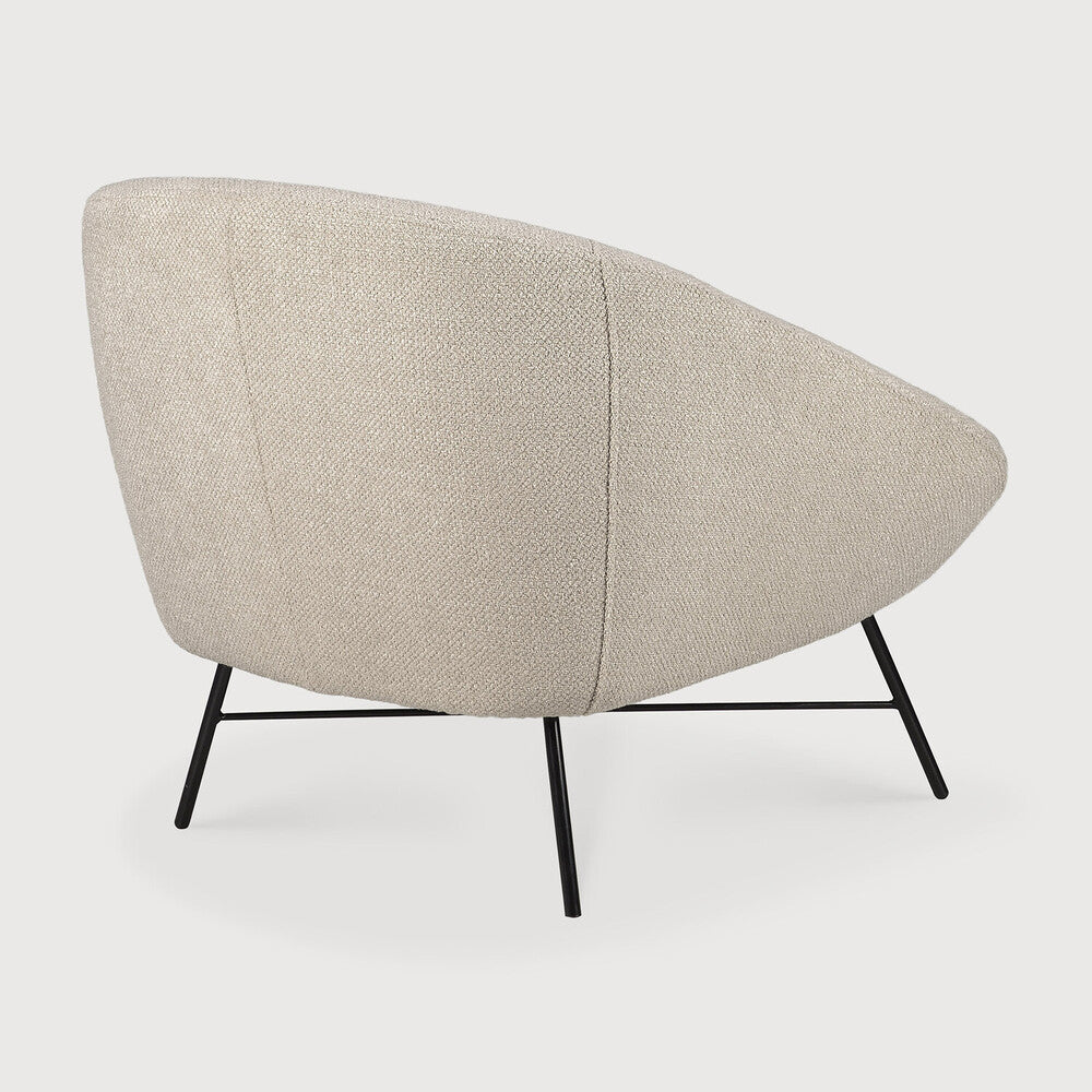 ETHNICRAFT BARROW LOUNGE CHAIR - OFF WHITE | $1,649.00