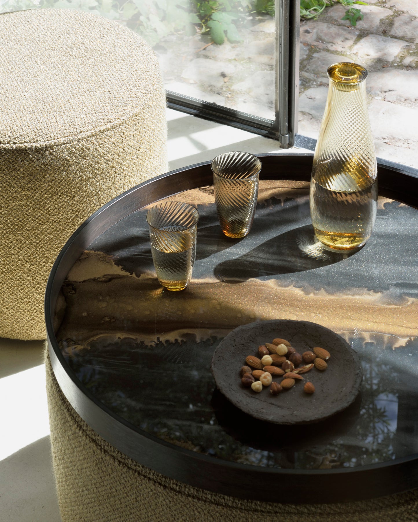 ETHNICRAFT ORGANIC GLASS TRAY | $229.00