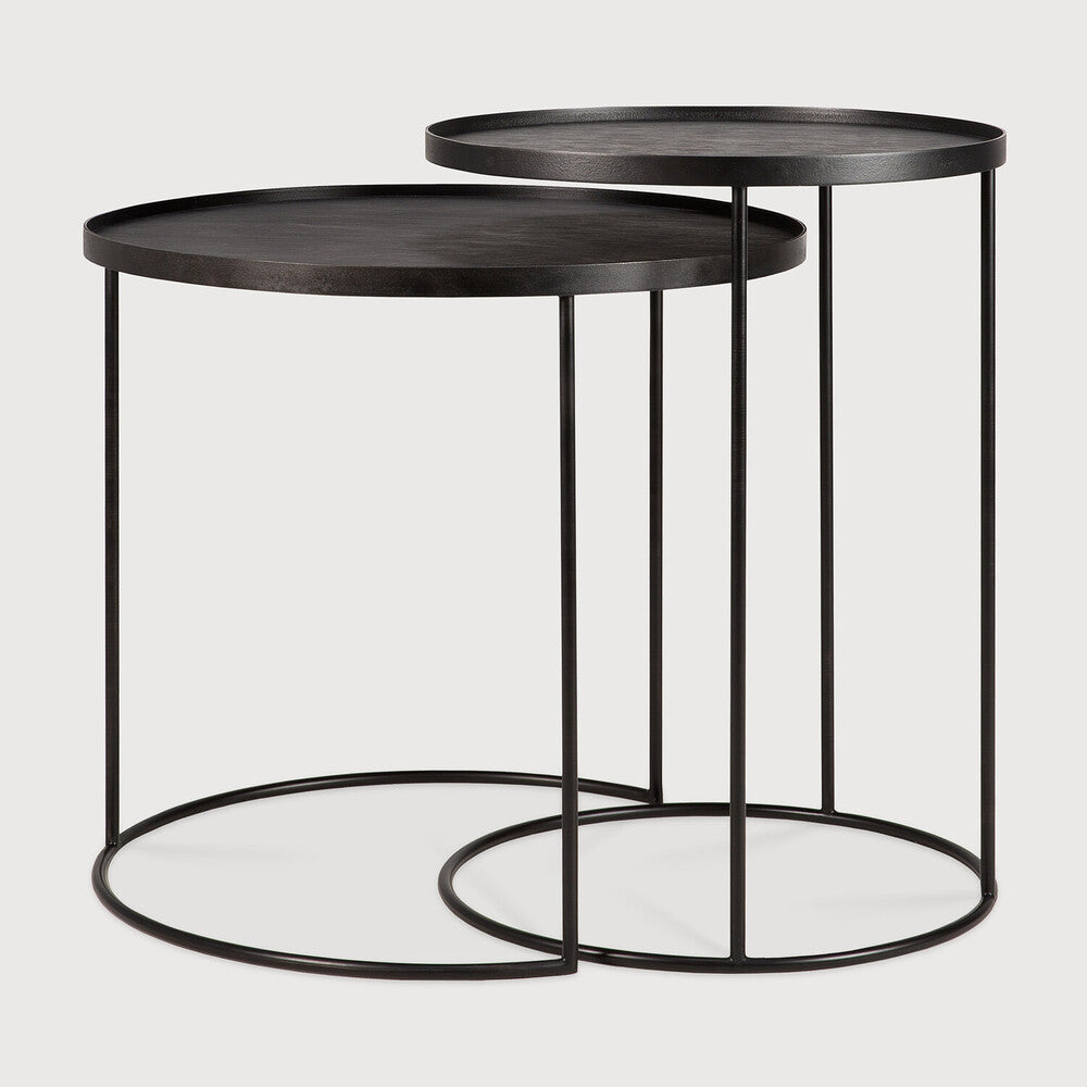 ETHNICRAFT TRAY SIDE TABLE SET | $609.00