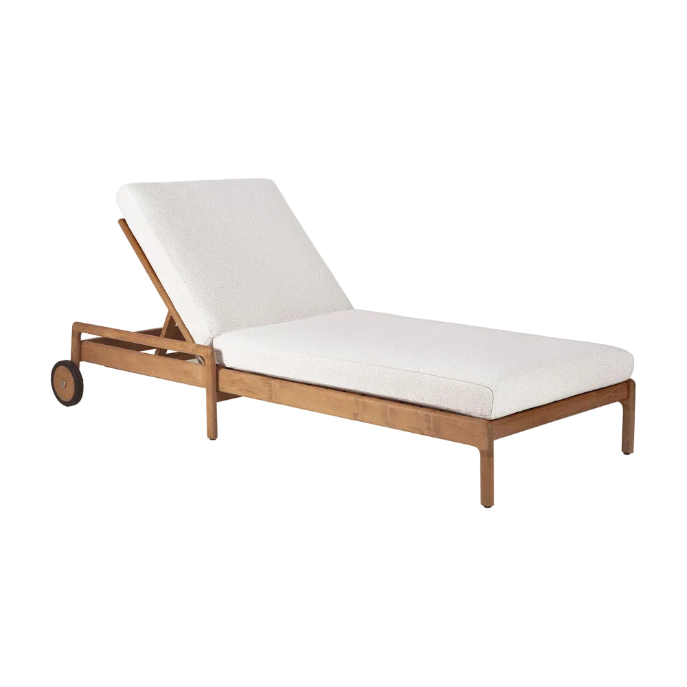 ETHNICRAFT JACK OUTDOOR ADJUSTABLE LOUNGER - TEAK | $3,858.00