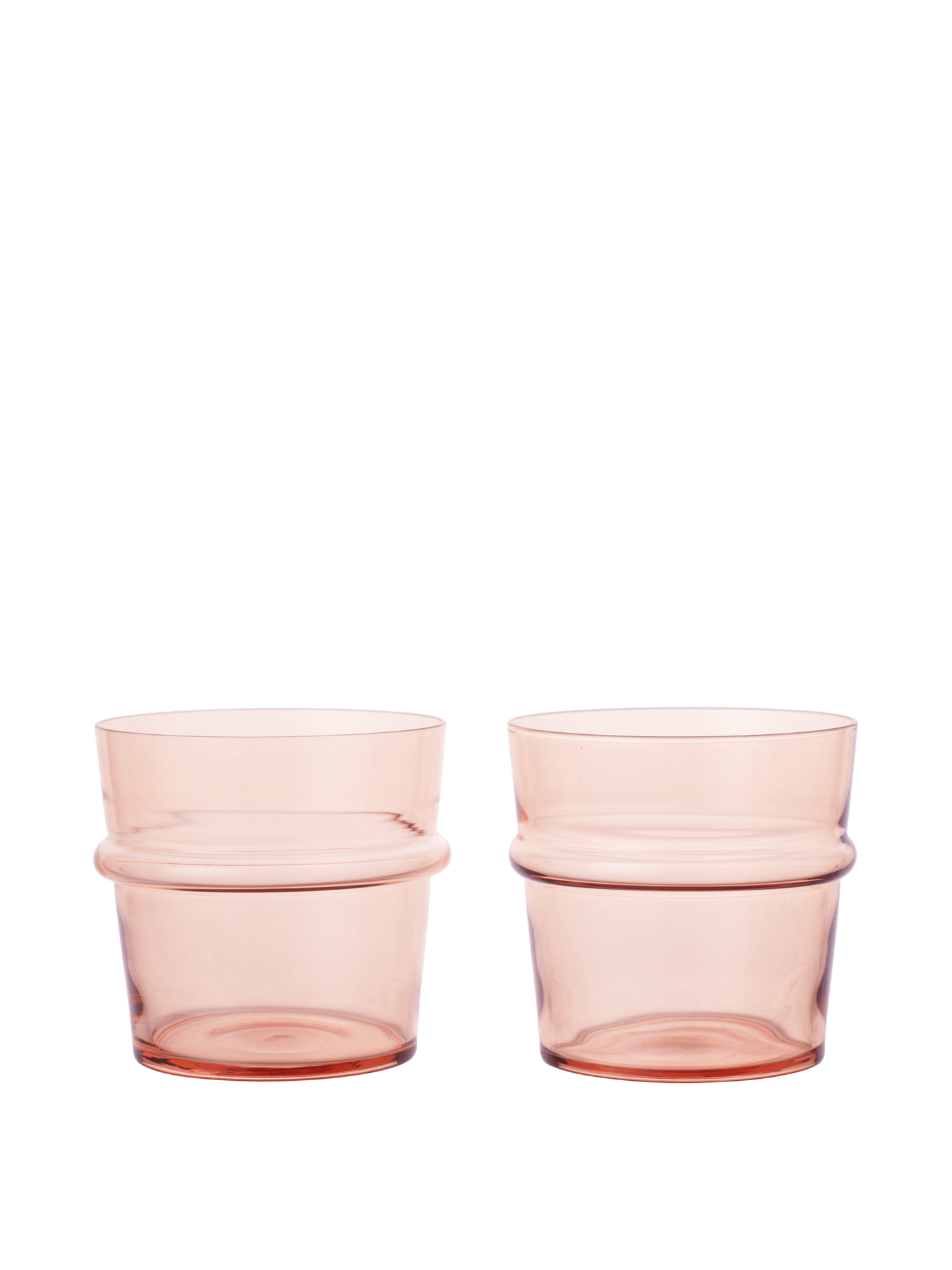 Ferm Living Boya Low Glasses Blush