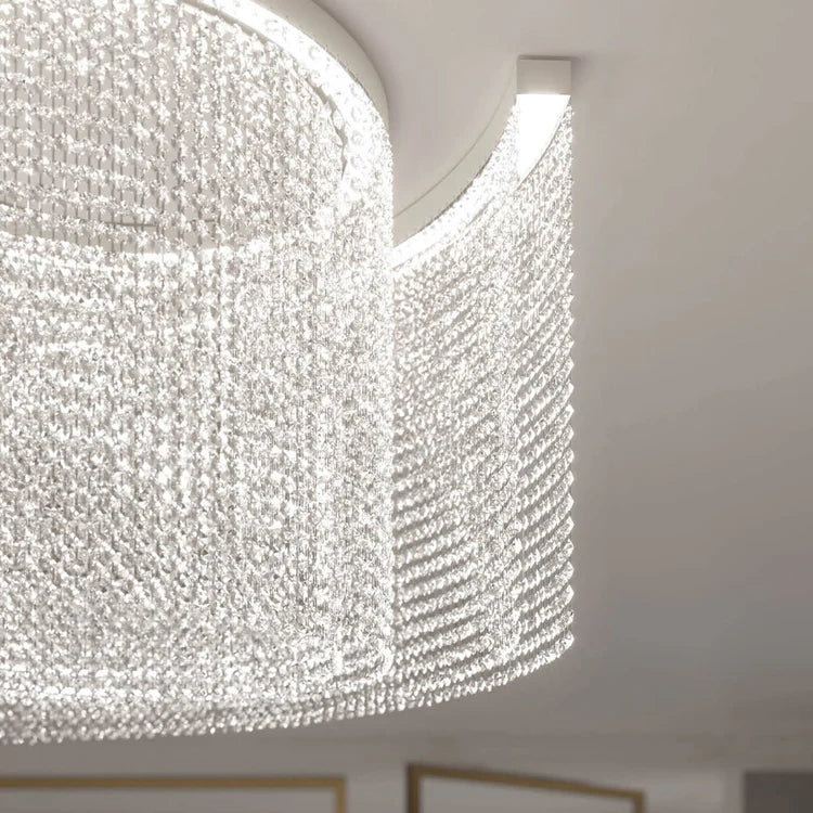 MASIERO | GALASSIA TRANSPARENT CRYSTAL CHANDELIER #2 | $21,340.00