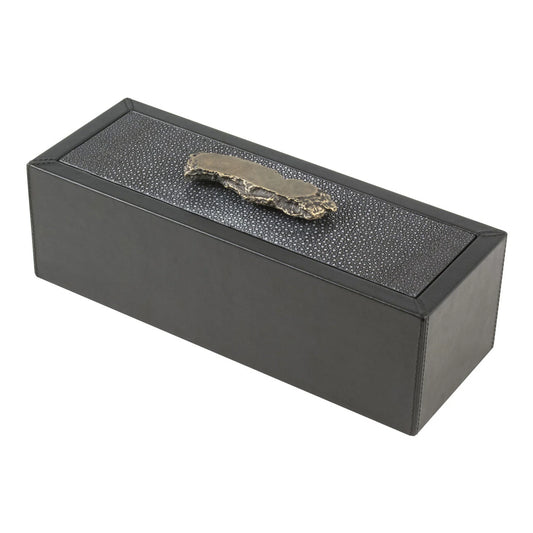 GIOBAGNARA | AMBRA LARGE AND LONG RECTANGULAR TRINKET BOX | $1,030.00
