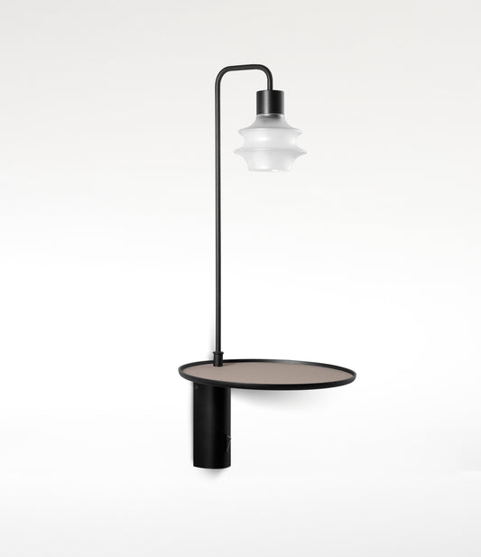 BOVER | DRIP/DROP WALL SCONCE WITH SHELF LIGHT | $958.00