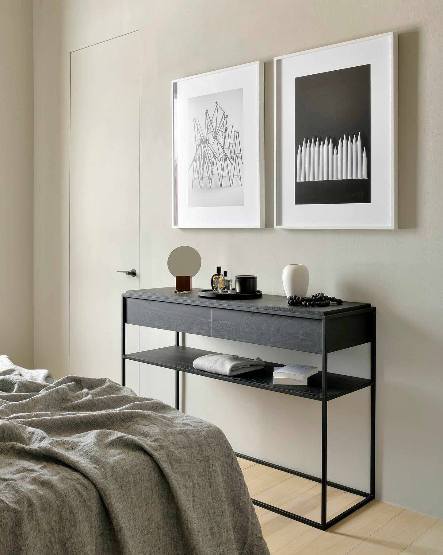ETHNICRAFT MONOLIT CONSOLE - OAK BLACK  | $2,179.00
