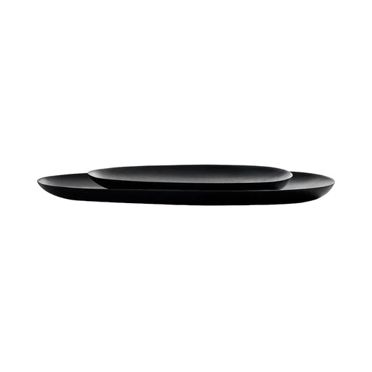 ETHNICRAFT THIN OVAL BOARDS SET - MAHOGANY BLACK | $129.00