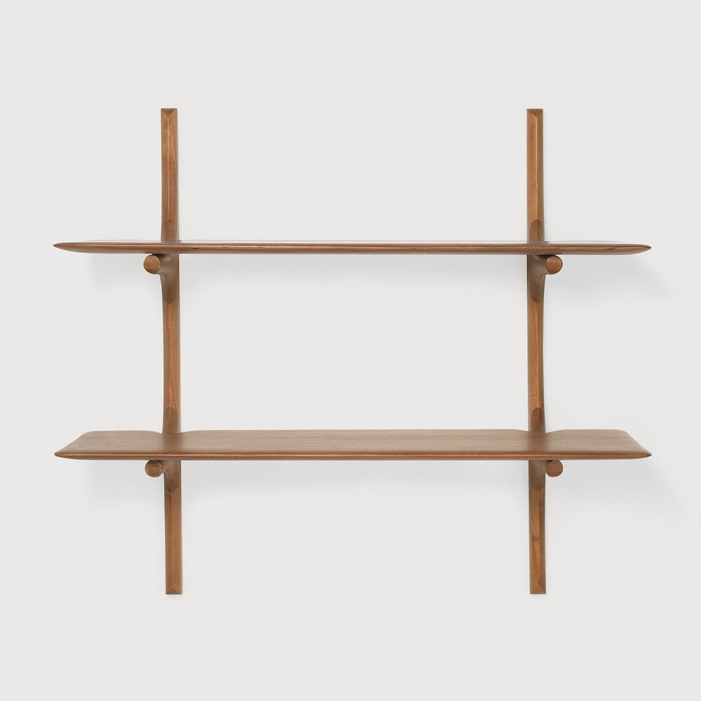 ETHNICRAFT PI WALL SHELF  - MAHOGANY | $789.00 - $1,869.00