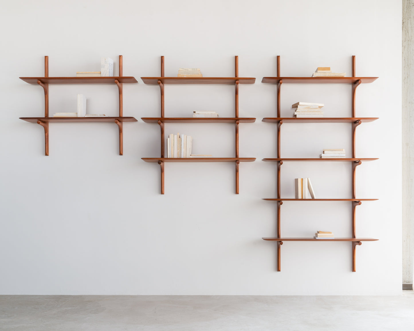 ETHNICRAFT PI WALL SHELF  - MAHOGANY | $789.00 - $1,869.00