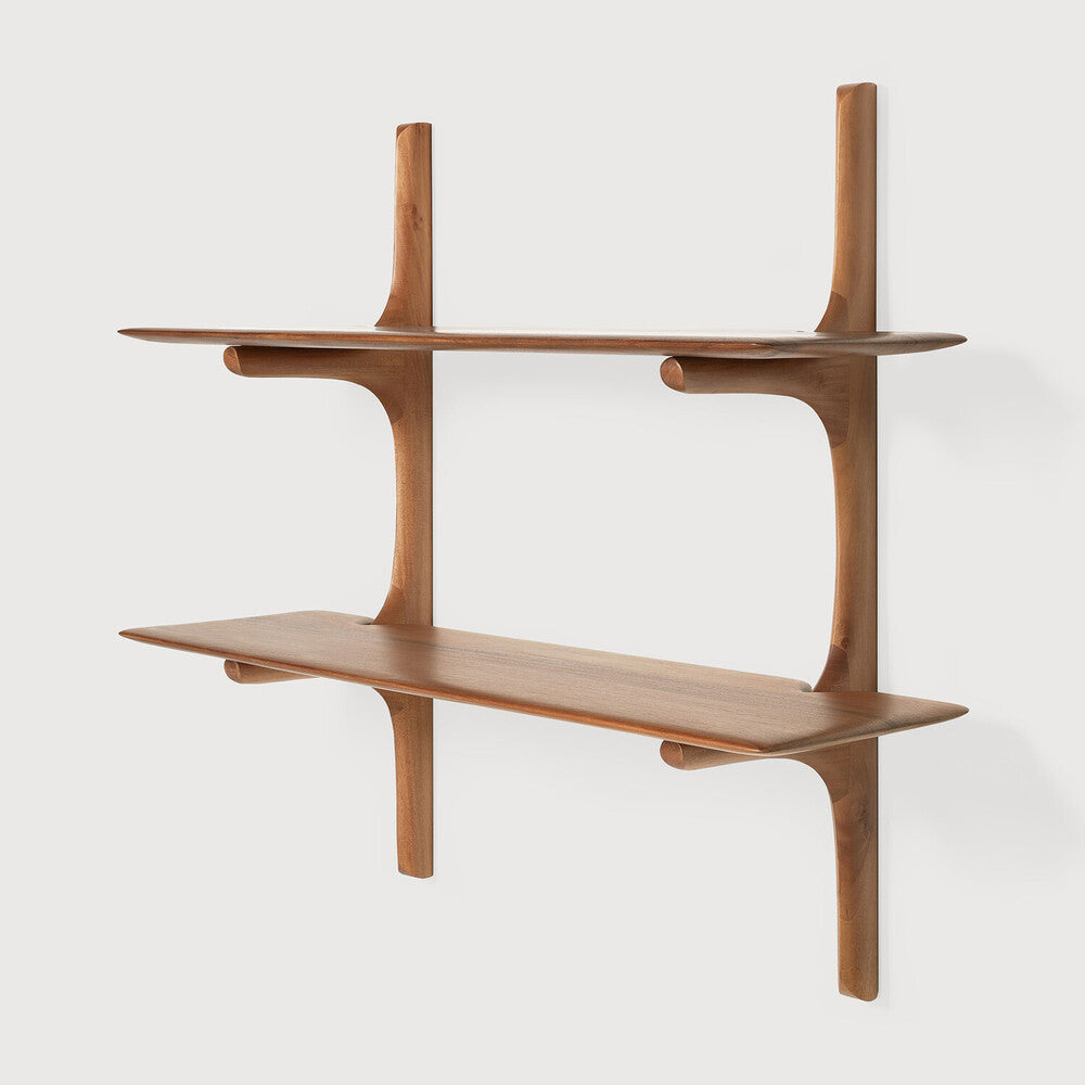 ETHNICRAFT PI WALL SHELF  - MAHOGANY | $789.00 - $1,869.00