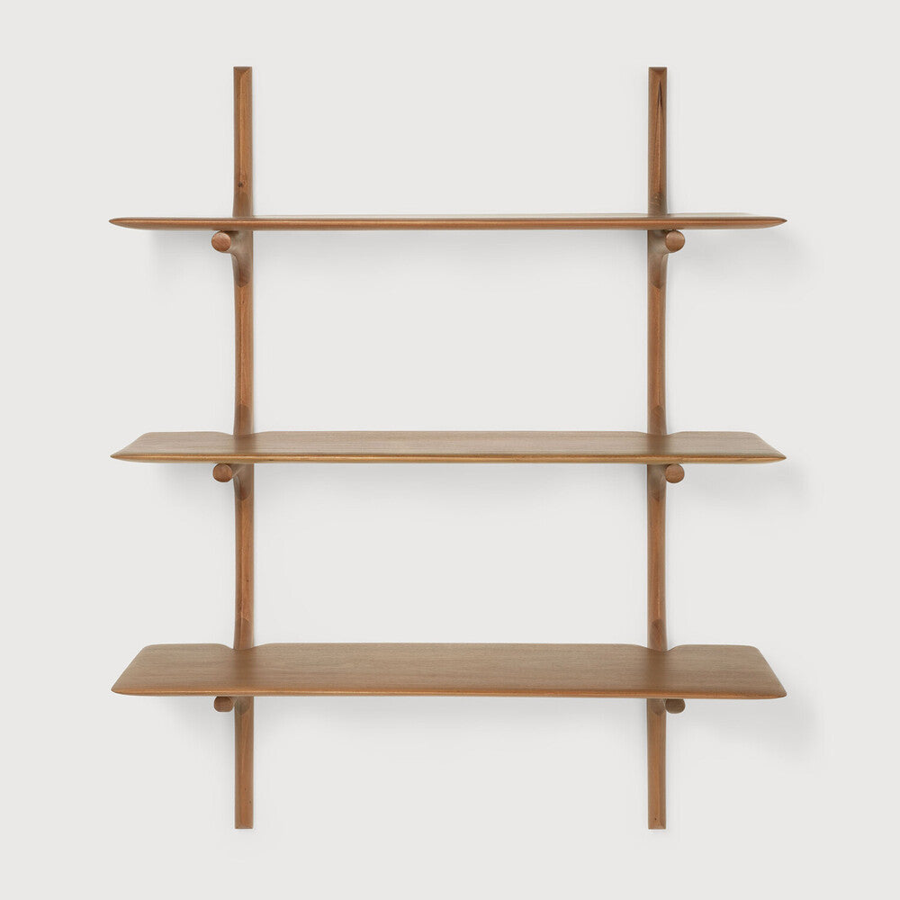 ETHNICRAFT PI WALL SHELF  - MAHOGANY | $789.00 - $1,869.00