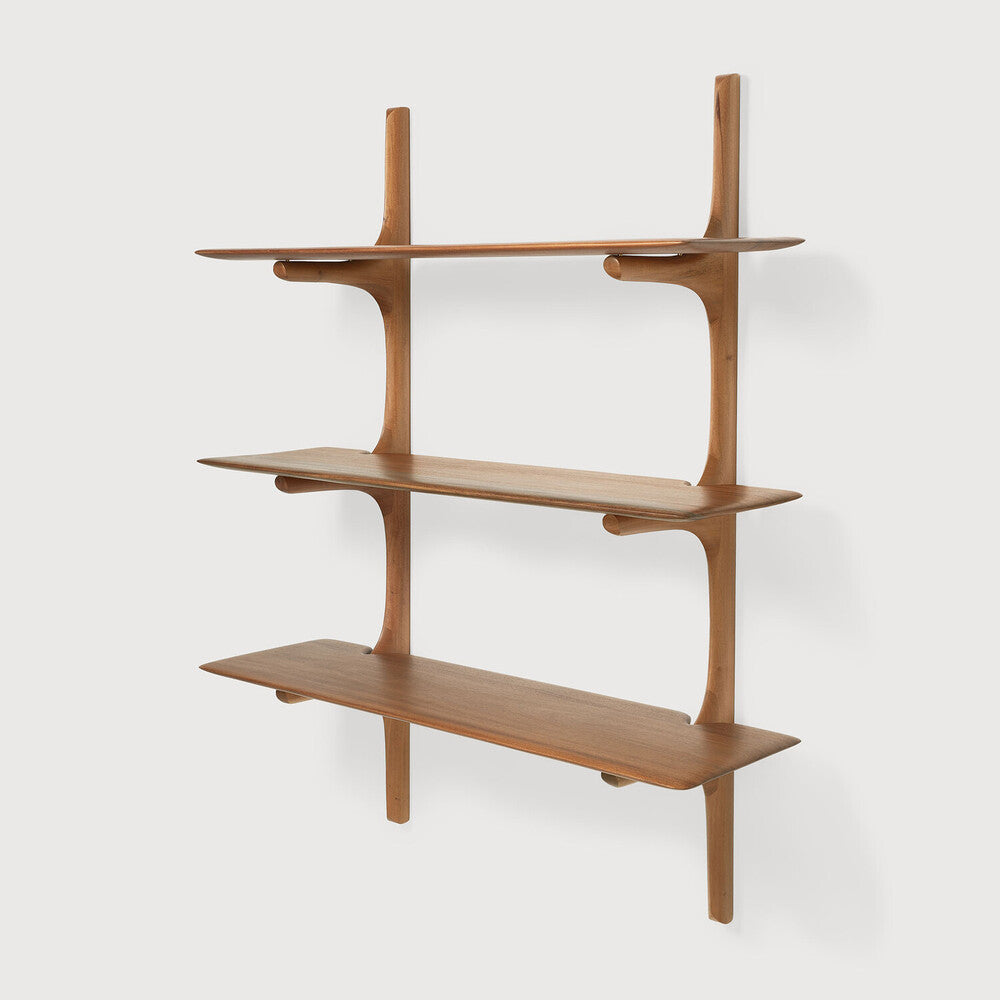 ETHNICRAFT PI WALL SHELF  - MAHOGANY | $789.00 - $1,869.00