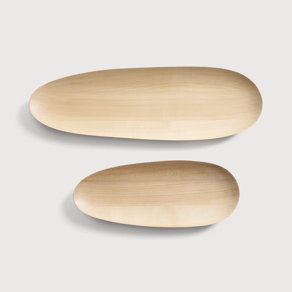 ETHNICRAFT THIN OVAL BOARDS SET - SYCAMORE | $179.00