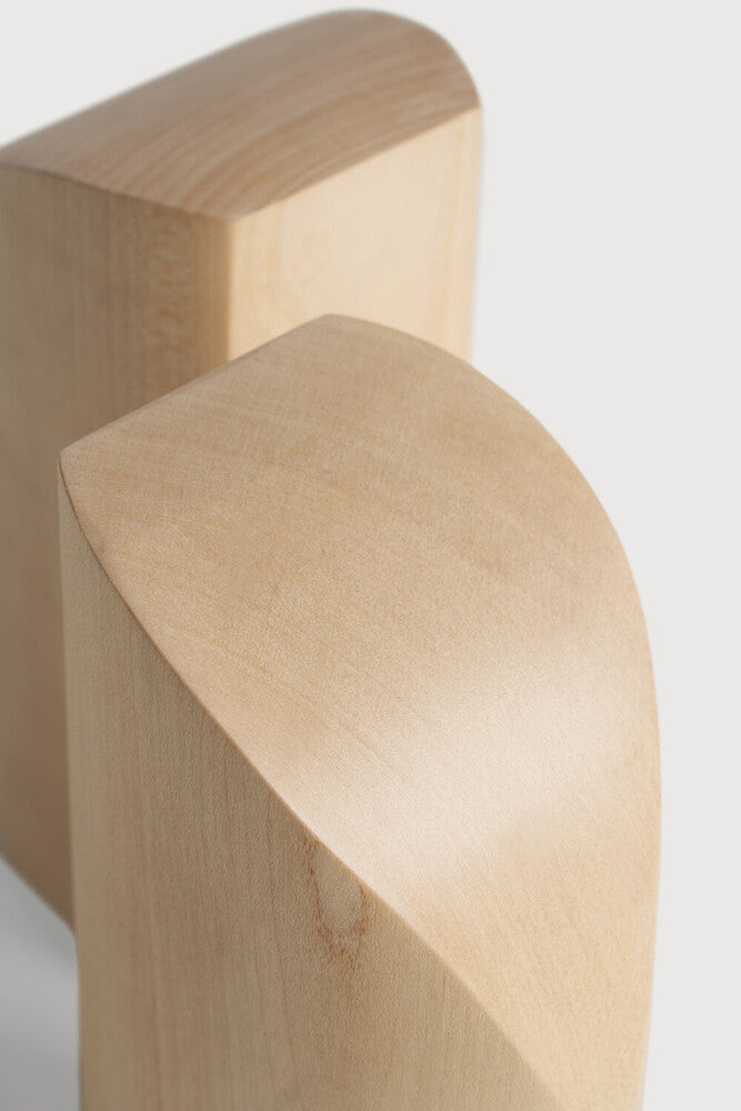 ETHNICRAFT PI BOOK ENDS - SYCAMORE | $259.00