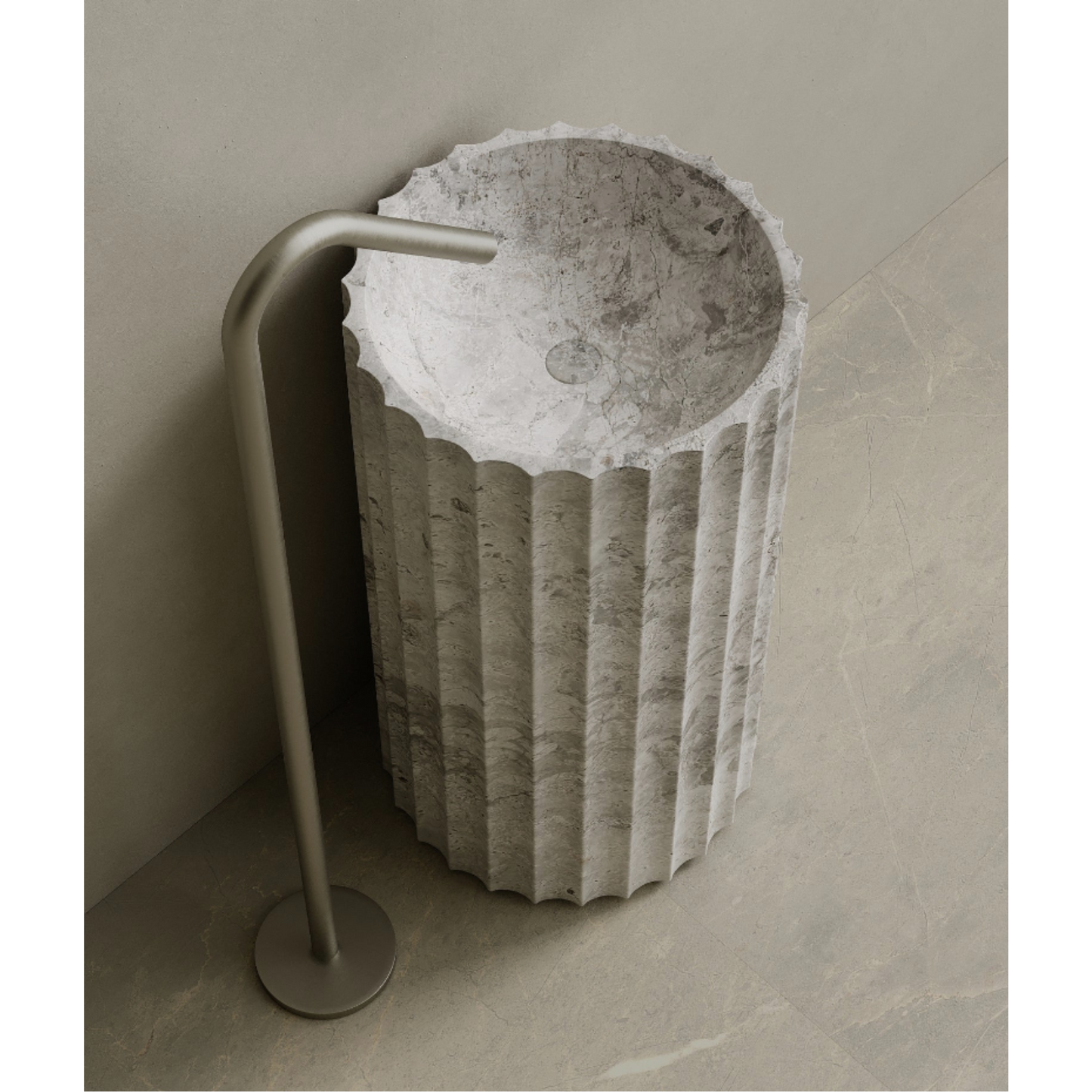ELEMENTO BATH | CAVO PEDESTAL SINK | $6,394.30 - $10,532.50