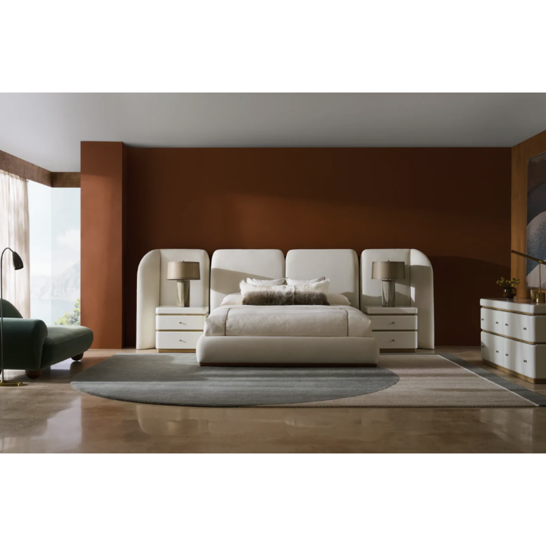 CARACOLE | MALTA UPHOLSTERED KING BED | $5,505.00