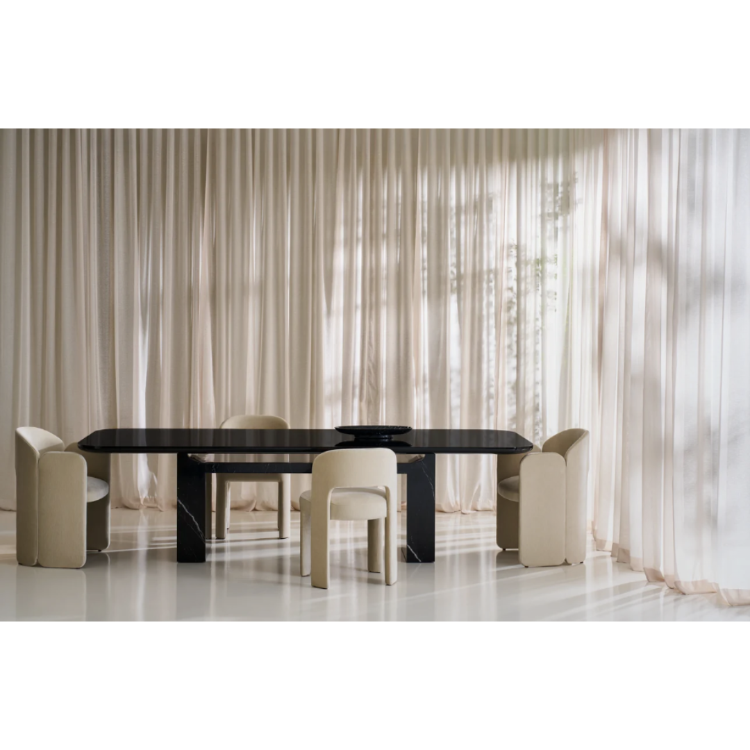 CARACOLE | OVERLAP SIDE CHAIR IVORY | $1,410.00