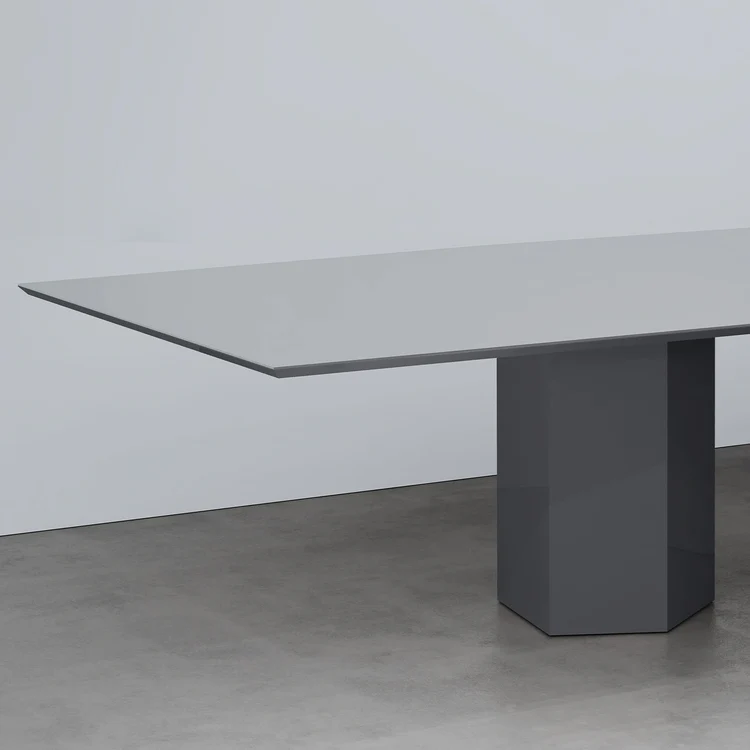 SECOLO | MONITH GLOSSY BLUE DINING TABLE | $13,140