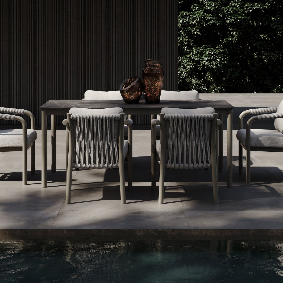 Lorvain Dining Table For 6