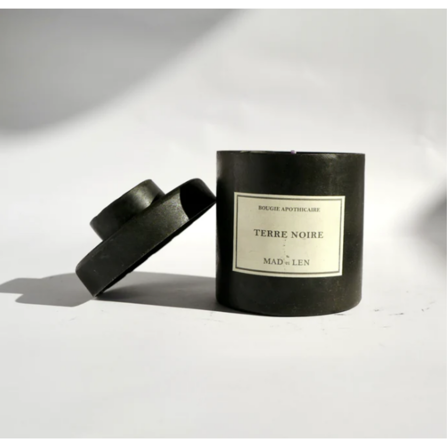 MAD ET LEN I SCENTED CANDLE TERRE NOIRE, BLACK WAX I $145.00