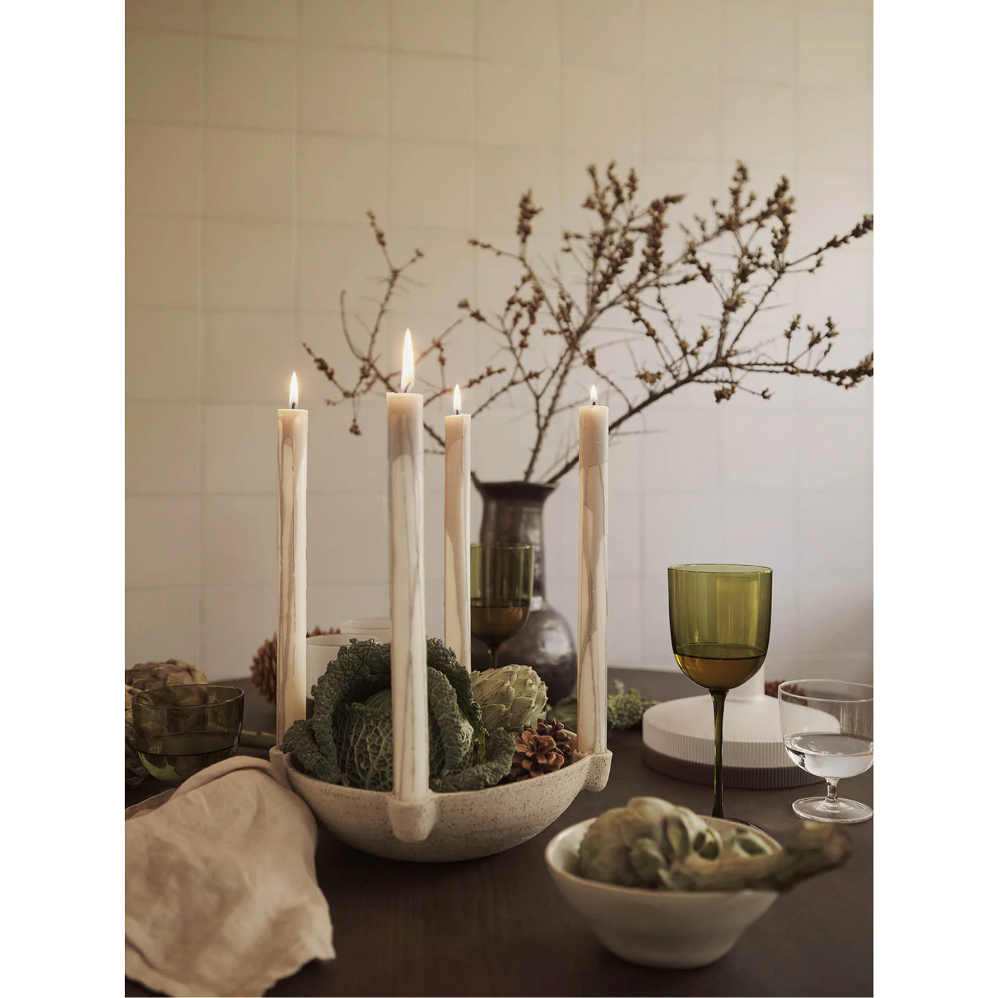 FERM LIVING | BOWL CANDLE HOLDER | $99.00