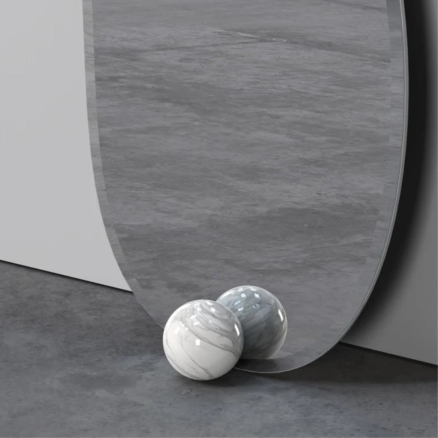 SECOLO | 1931 MARBLE FLOOR MIRROR | $4,375