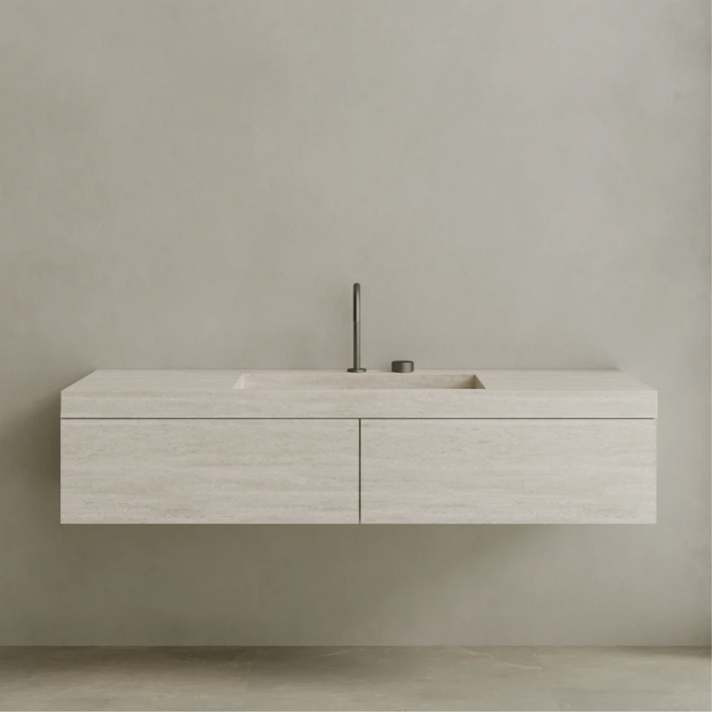 ELEMENTO BATH | FLOATING MARBLE VANITY | $5,000.00 - $9,600.00