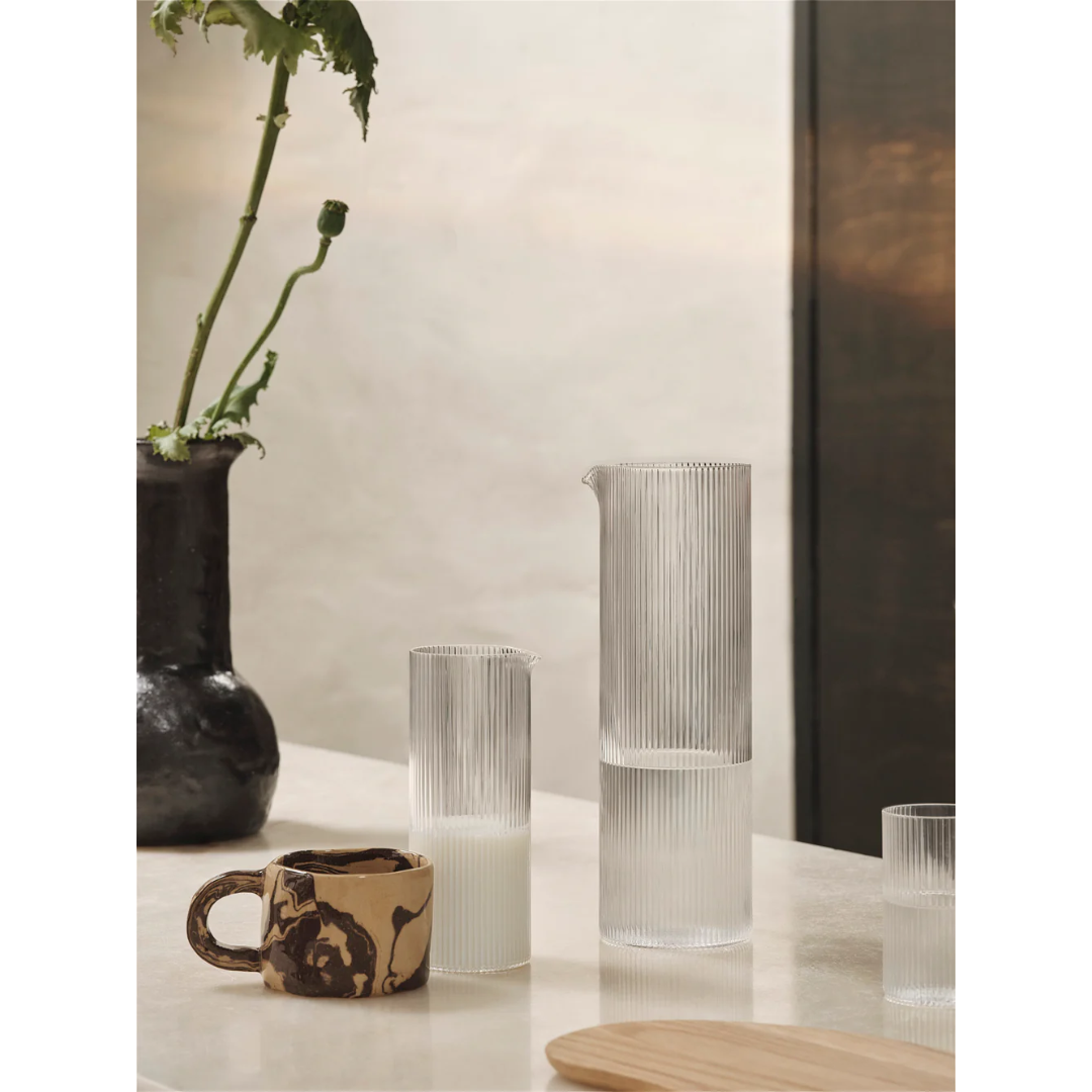 FERM LIVING | RIPPLE WATER JUG | $65.00