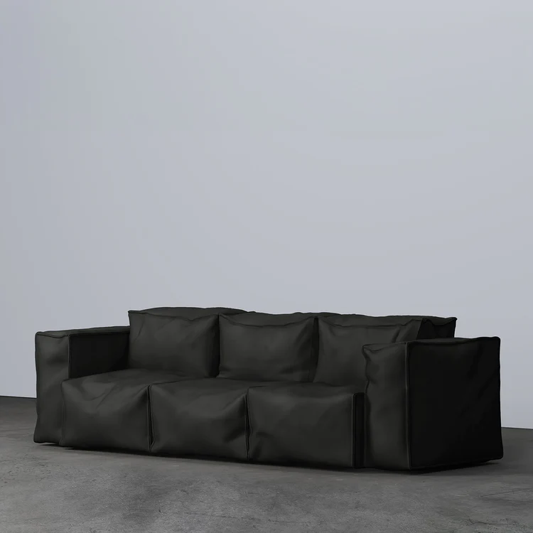 SECOLO | SIBYLIA LEATHER SOFA | $17,170