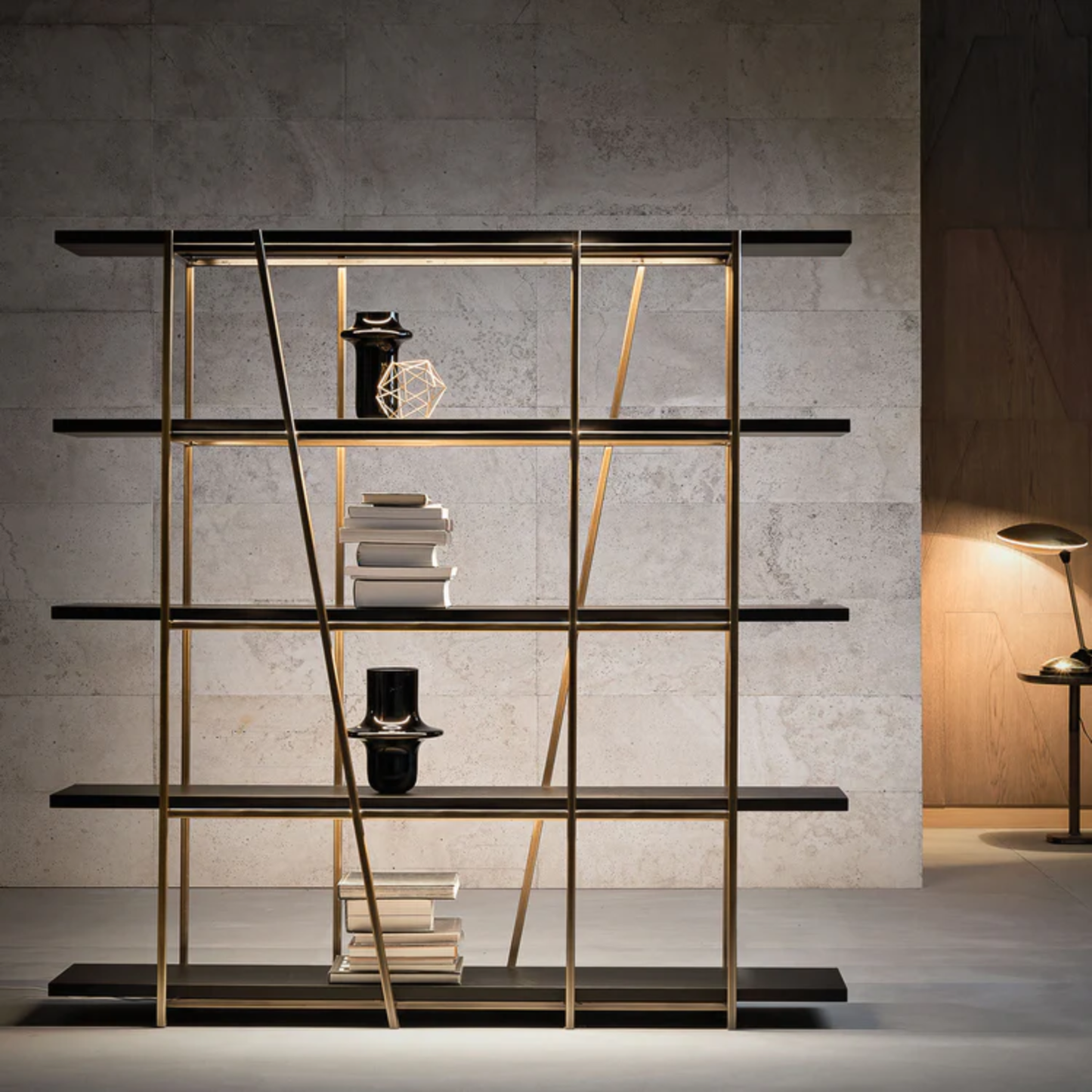 BAMAX | BLACK BOOKCASE | $11,750.00